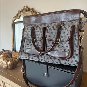 Brown and Gray Dooney and Bourke Handbag